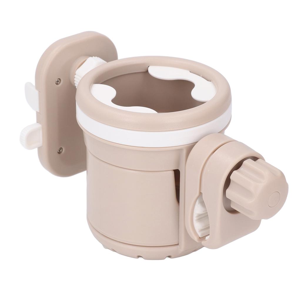 Suport pentru pahar pentru cărucior cu suport pentru telefon Multifuncțional 3 în 1 Suport pentru sticlă pentru cărucior pentru premergător