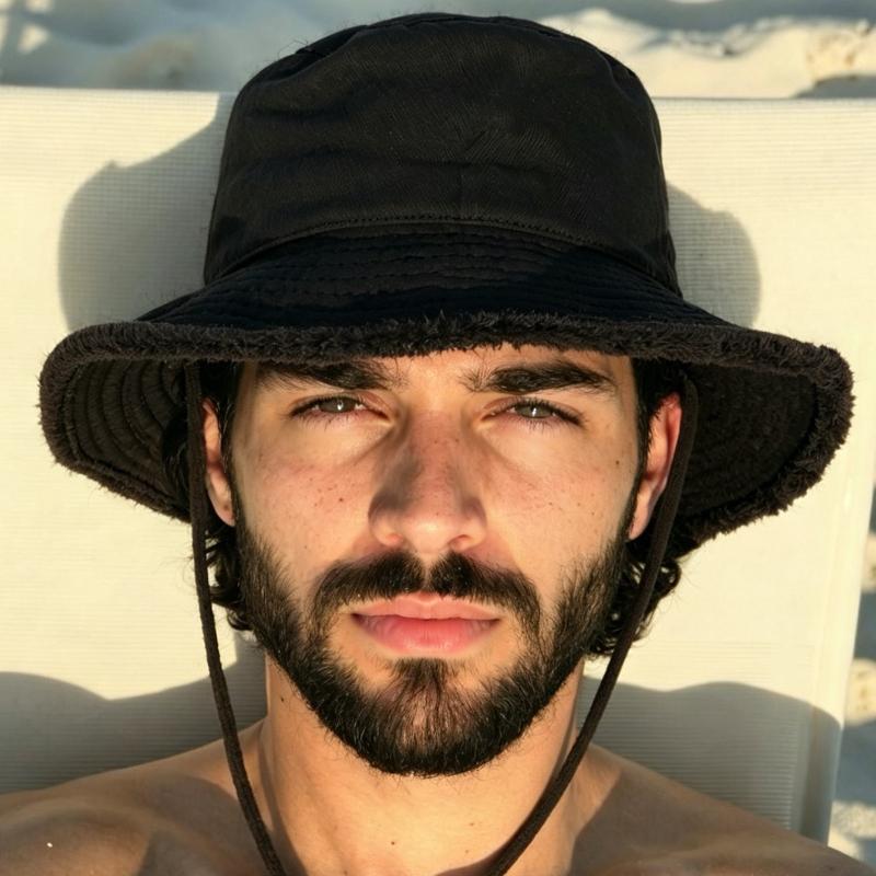 1 pezzo Cappello a secchiello a tesa larga tinta unita per donne uomini, Cappello da sole per esterni primavera estate, Berretto casual da viaggio