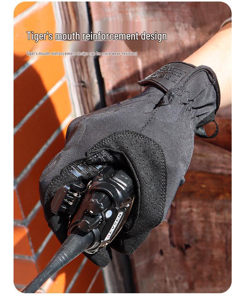 Tactical Summer Cycling Gloves - Ultra-thin, Quick-dry, High Sensitivity, Touchscreen Compatible.