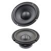 6.5inch Ranges Bass Speaker 4Ohm 30W Home Theaters Waterproof Woofers Music Speaker Basins Rubber Loudspeaker