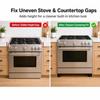 1 Set Non-Slip Stove Leveling Feet Heavy Duty Stove Leg Extensions  Appliance Leveling