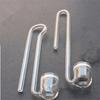 Glass CO2 Diffuser U Shaped R Shaped for Aquarium Planted for Tank Clear Glass Aquarium Supply Accessories 7.9" Length