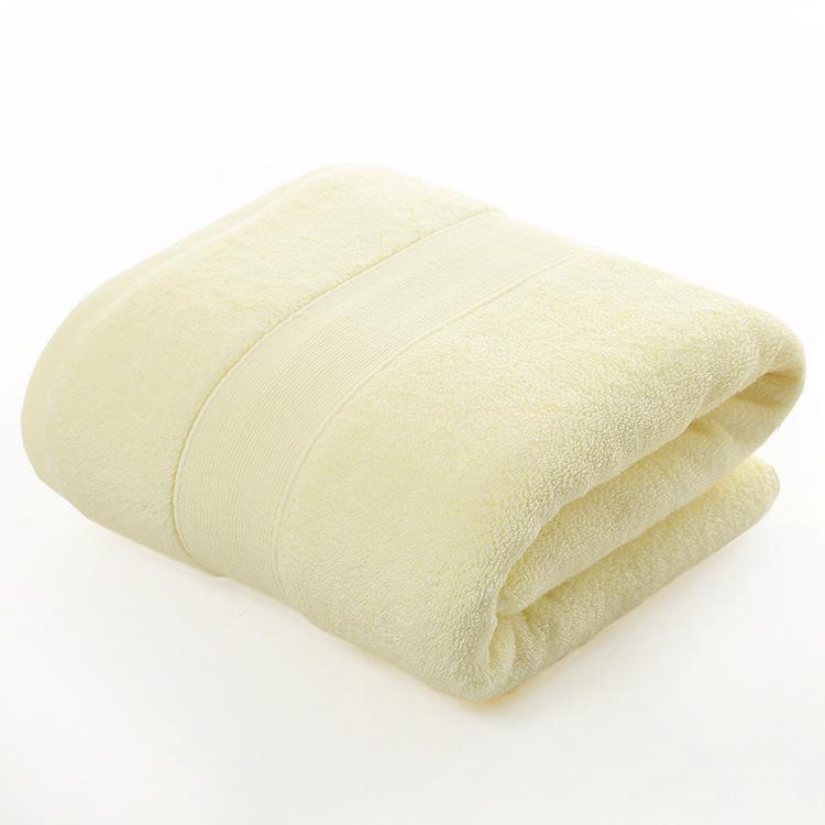 500g Combed Cotton Embroidered Bath Towel - Soft, Thick, Absorbent for Beauty Salons 35x35 cm