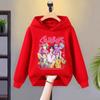 2025 Kpop Witch-hunting Team-themed Hoodie with Cute and Magical Element Prints, Soft and Skin-friendly Trendy Children's Top