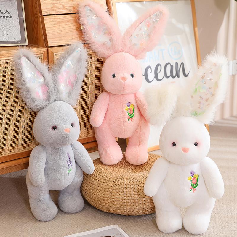 Annie Plush Rabbit Toy Stuffed Doll Cartoon Room Decorations Gifts Children