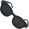 Black X Smoke Fashion Fashion UV Colored Cute [Berkuto] Sunglasses, Eyeglasses, Glasses, Glasses, Men's, Women's, Round, Square, Transparent, Tinted,