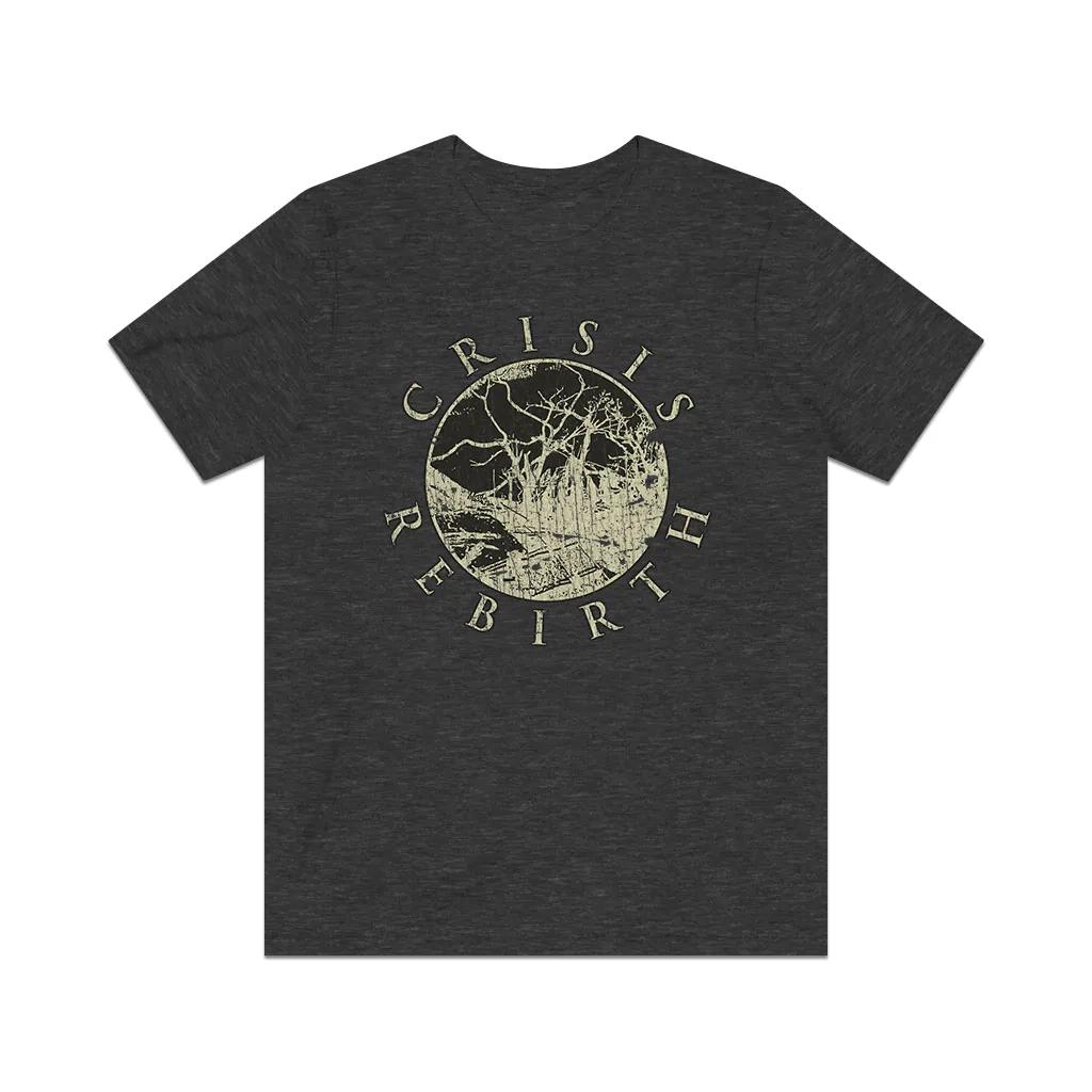

Crisis Rebirth Hardcore 1995 Vintage Men s T shirt M