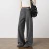 Women's High-Waist Loose Straight-Leg Casual Pants