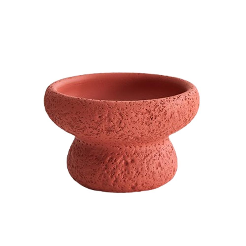 Creative Nordic Style Cement Flowerpot Handmade Waterproof Succulent Flower Pot Stone Planter Pot For Indoor Outdoor Plant