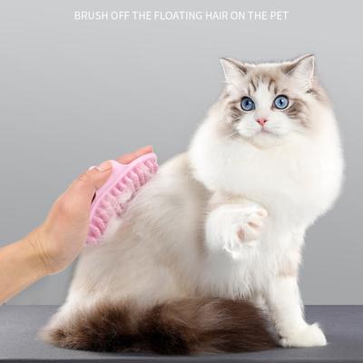Pet Bath Brush Dog Massage Brush Pet Bath Gloves Comb Rubber Glove Pet Shower