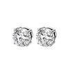 European and American Zircon Non-Piercing Ear Clips and Stud Earrings Set