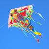 2026 Ancient-Style Goldfish Kite: Easy-Fly, Colorful Tail - Perfect for Kids, Adults, Light Breezes & Decorative Photography
