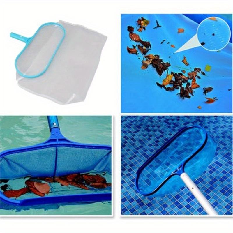 Professional Grade Pool Skimmer Net with Large Capacity Deep Bag & Fine Mesh - Durable Plastic Frame & Nylon Net for Above Groun