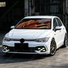 Dla Volkswagen Golf 8 MK8 GTI R-Line 2021 2022 2023 2024 Samochodowy Zestaw Modyfikacji Nadwozia Styl Fang Przedni Zderzak Nóż Powietrzny