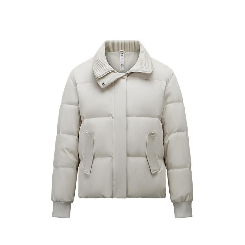 

Anta Удобная Простая Повседневная Водолазка Свободного Кроя Универсальная Однотонная Пуховая Куртка Женская Верхняя Одежда 162547914-1 XL