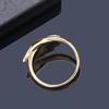 Creative Double-Hand Metal Finger Ring - Niche Couple's Elegant Jewelry