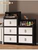 Foldable Multi-layer Storage Cabinet for Home: Ideal for Bedroom, Kitchen, or Bathroom