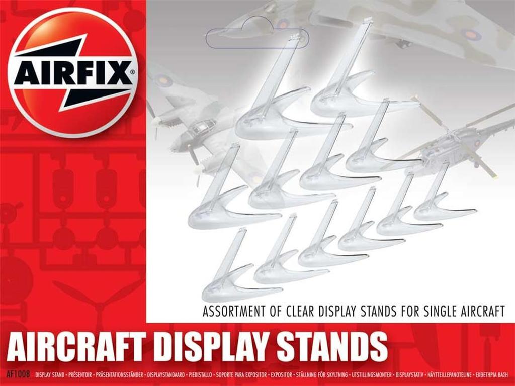 Airfix Airplane Model Display Stand Set 12-Piece Non-Scale (XAF1008)