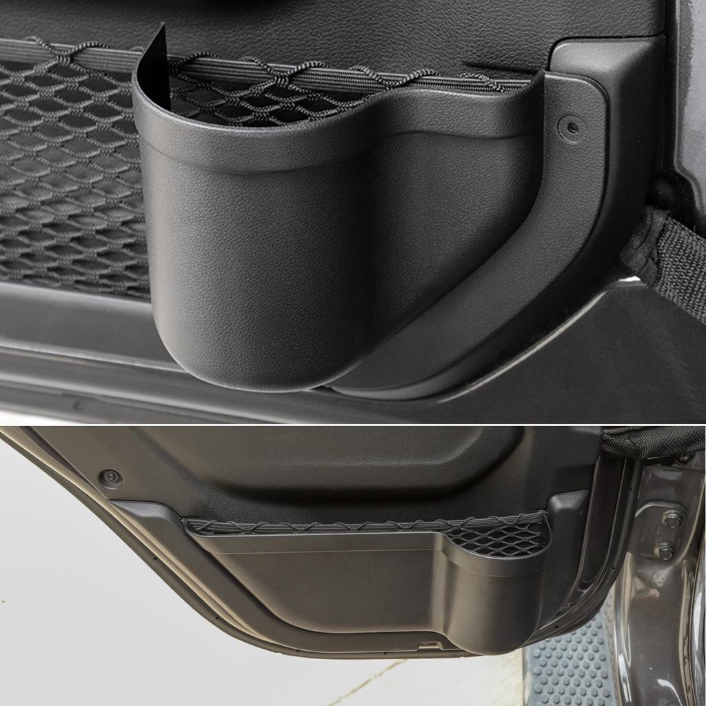 Front Rear Door Storage Box Tray for Jeep Wrangler JL JLU 4XE Rubicon Sports Gladiator JT 2018-2023 Stowing Tidying