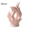 Langlebige Leichte Vase 3D Gedruckte Flammenvase, Dekorativ für Trockenblumen, Umweltfreundliches PLA Künstlerischer Tischplatten Blumen Haus Wohnzimmer Dekor Halter