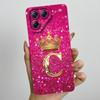 For Tecno Pova 7 Neo Phone Case Crown Initial Letters Liquid Silicone Dustproof Full Protection For Tecno Pova 7Neo Funda Coques