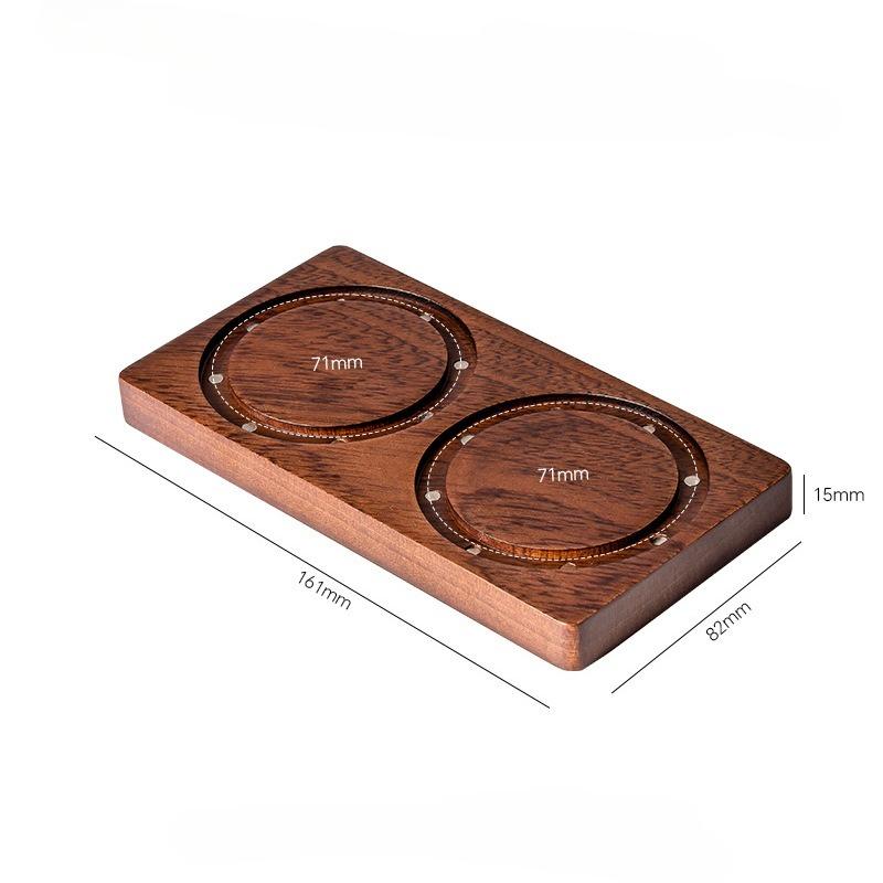 

Coffee Basket Storage Rack Coffee Dosing Cup Holder Adsorption Material Magnetic Wall Hanging Base Espresso Accessories