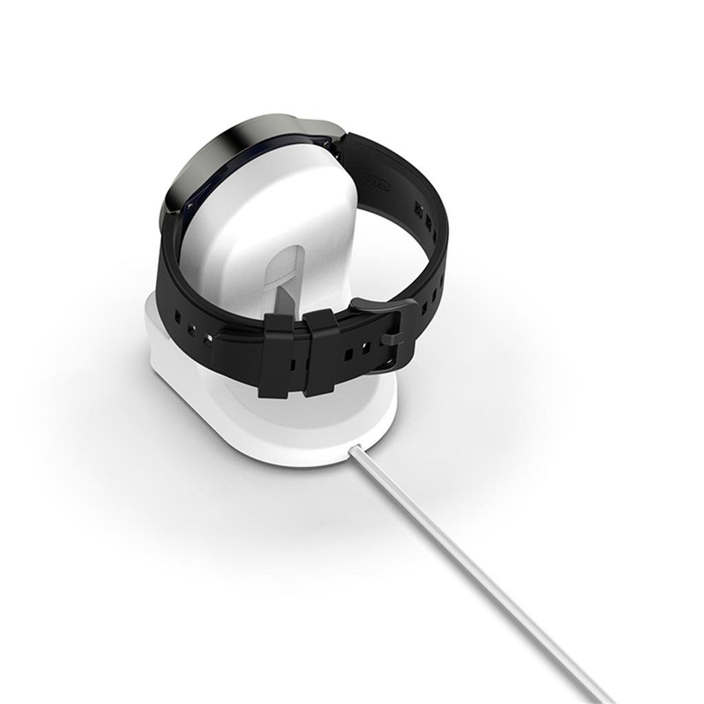 Geeignet für Watch 4/4 Pro Smartwatch Ladekabel Silikonhalter Station Freihändiges Kabel Ladegerät Dock Ständer Halter