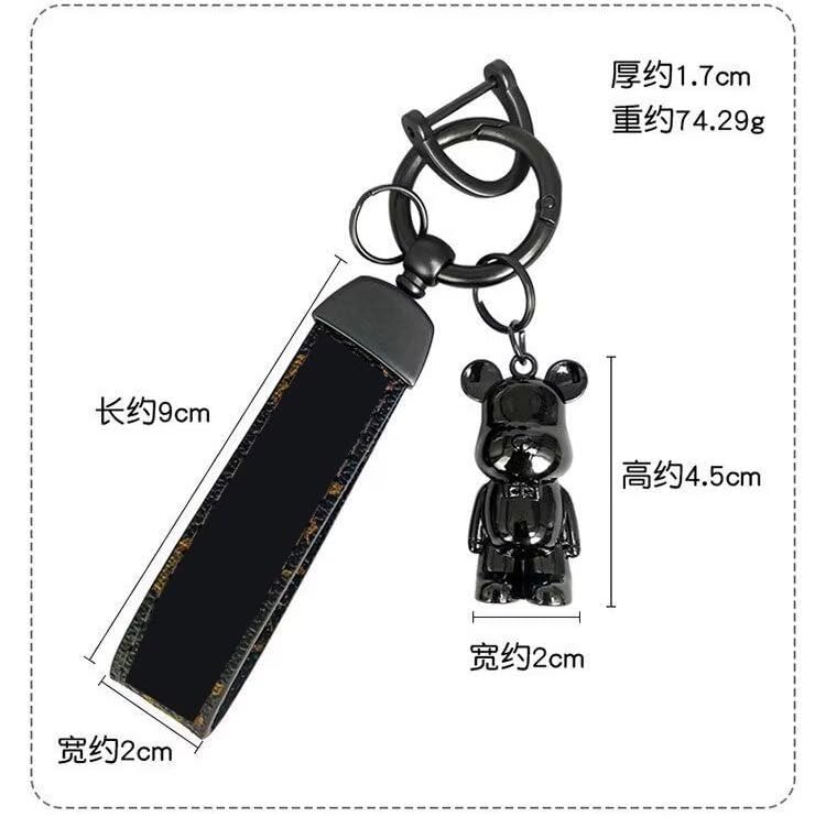 [Godfun] Cows Keychain, Anime Cute Bear, Bag Strap, Character Car Keychain, Strap, Decorative, Gift for Friends and Lovers - Style 4