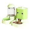 Easy Refill Cat Feeder 2pcs Automatic Pet Feeders Set Capacity Cat Food Dispenser Indoor Water Dispenser for Cats Small Pets