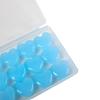 12Pcs Silicone Ear Plug Reusable Silicone Wax Earplugs Swimming Moldable Earplugs Noise Reduction Cancelling Sleeping Protection