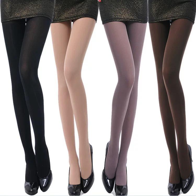 120D Velvet Skin Tone Tights: Medium-Thick, Spring/Autumn Women’s Leg-Revealing Stockings.