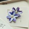 2pcsSweet Orchid Hair Clip Bohemian Style Headwears Seaside Beach Photo Side Clip Atmosphere Hair Clip for Women Sweet Headwear