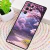 Cherry Blossom Bumper Phone Case for Samsung Galaxy note 10 pro S26 Ultra S23 S24 FE S25 S21 S22 PLUS shockproof Cove