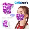 Children's Disposable Tie-dye Starry-sky Printed Mask Disposable Face Mask Ear Loop Mask 50PCS