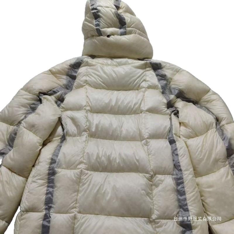 Mens Thick Hooded Cotton Puffer Jacket Winter Warm Windproof Oversized Streetwear Coat Youth