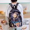 Kids Backpack With Cartoon Italian Brainrot Al Pattern And Ergonomic Shoulder Straps For Preschool And Kindergarten