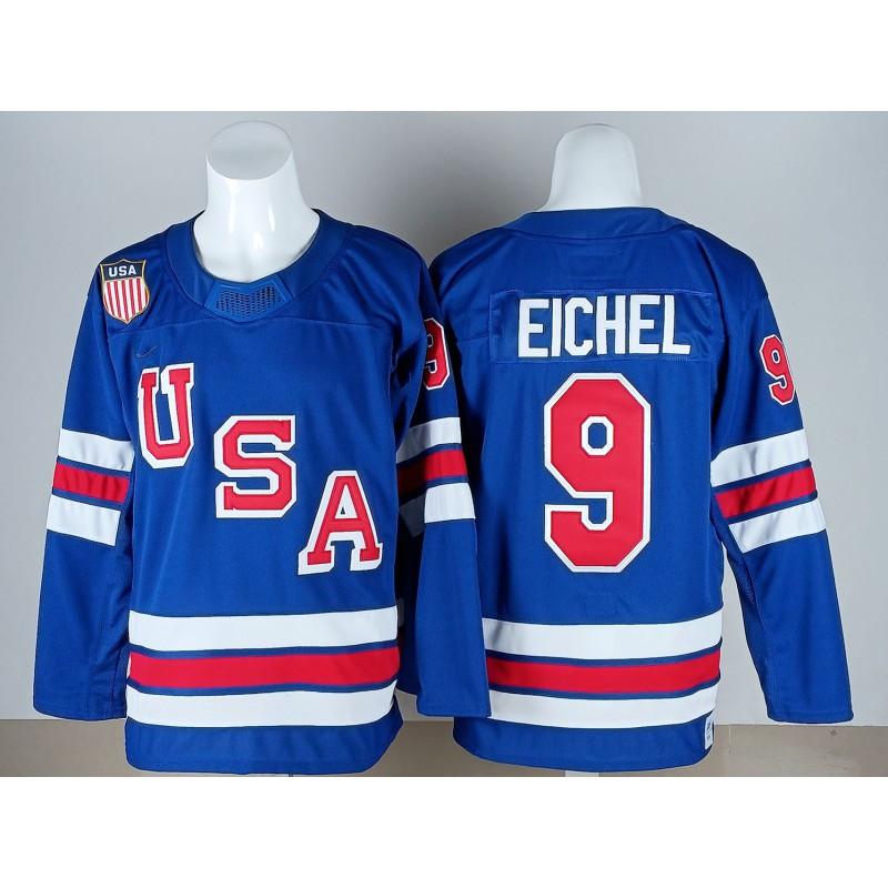 Mens Womens Ice Hockey Practice Jersey Long Sleeve Training Shirt NHL Team Style Utah Grizzlies Devils Kraken Blue Jackets