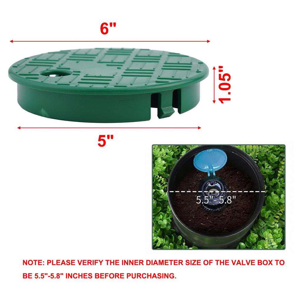 Easy Installation Garden Irrigation Inch Valve Box Cover