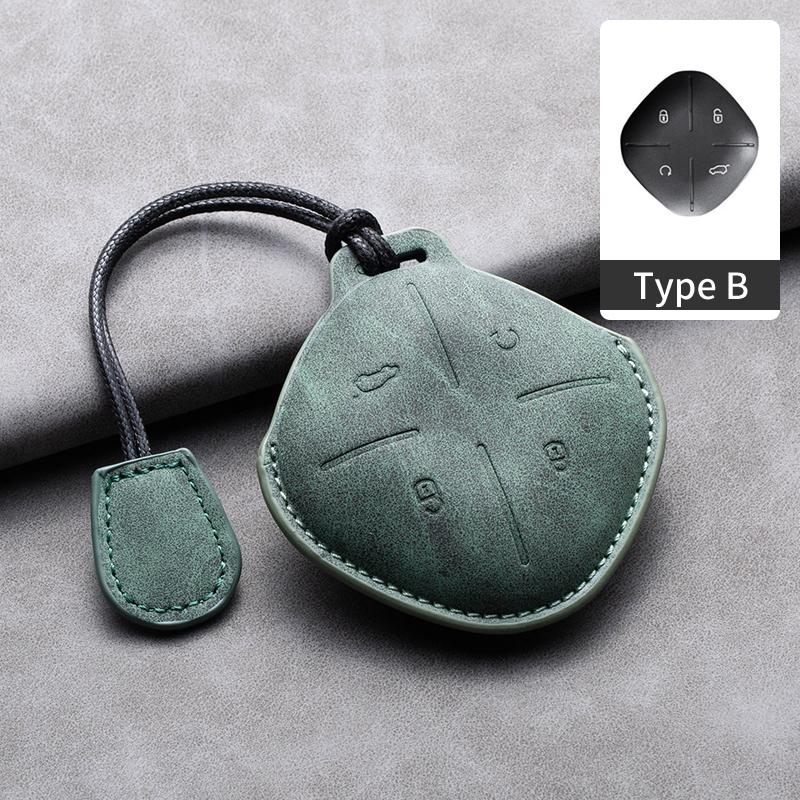 

Leather Car Key Case Cover for Chery Jetour Dashing X-1 Plus DTC IDM 2022 2023 for Chery JETOUR X70 X70plus X70m X90plus X95pro