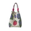 Girls Knitted Handbag Butterfly Flower Bucket Bag Casual Wrist Bag Knitted Purse for Shopping Beach Travel Daily Outings