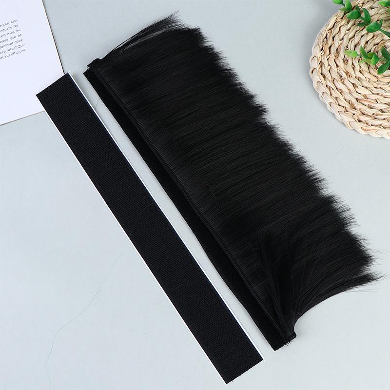 Punk Mohawk Synthetic Wigs Colorful Helmet Decorations For Motorcycle Bicycle Accessories Reusable Hair Stylish Riders