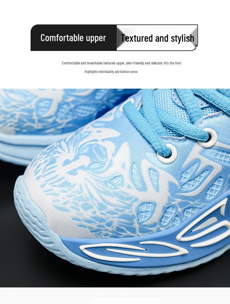 2025 Men's High-Top Waterproof Leather Basketball Shoes - Lightweight, Trendy, Cement Busters for Teens & Boys