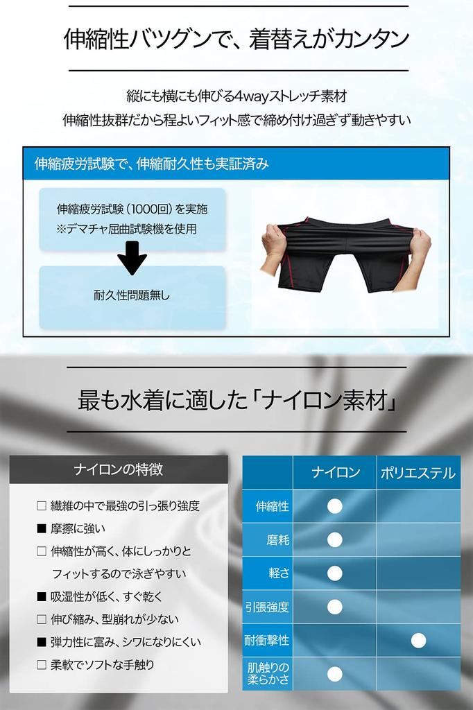 Súťažná veľkosť vody [Asbrio] Plavky, plávanie, škola, stredne dlhé nohavice, UPF50+, odpudzujúce, 80-180 cm (sivá, 160)