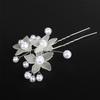 Wedding Accessories Hairpin Hair Jewelry Beautiful Headdress Hair Clip Bride Hairpin Flower Hairpin