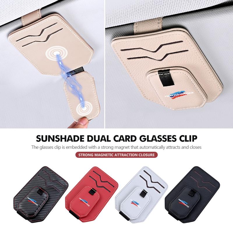 Für BMW Auto Sonnenblenden-Organizer Multi-Taschen Auto Innenzubehör X1 X2 X3 X4 X5 X6 X7 G20 G30 6GT E46 E90 E60 F10 E39