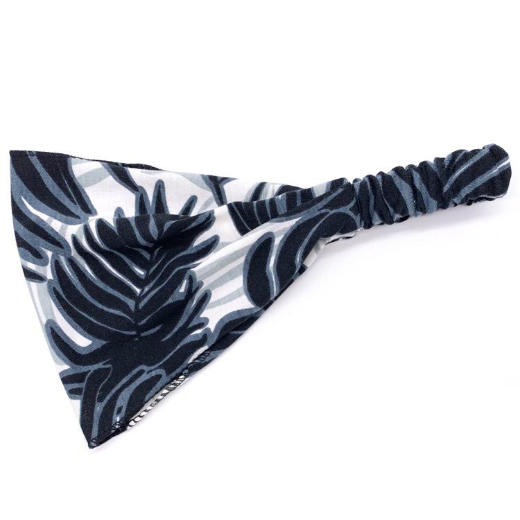 Factory Custom Boho Cotton Elastic Headband Women Summer Head Wrap Sports Yoga Headband Hair Bands Hair Accessories