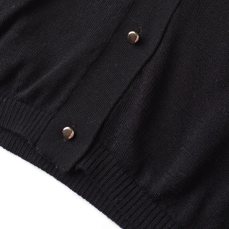 Srcr Women's Silk Blend V-Neck Knit Cardigan