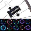 Bike Dual Side 14LED RGB Spoke Light Wire Lamp Accessory for Mountain Bicycle