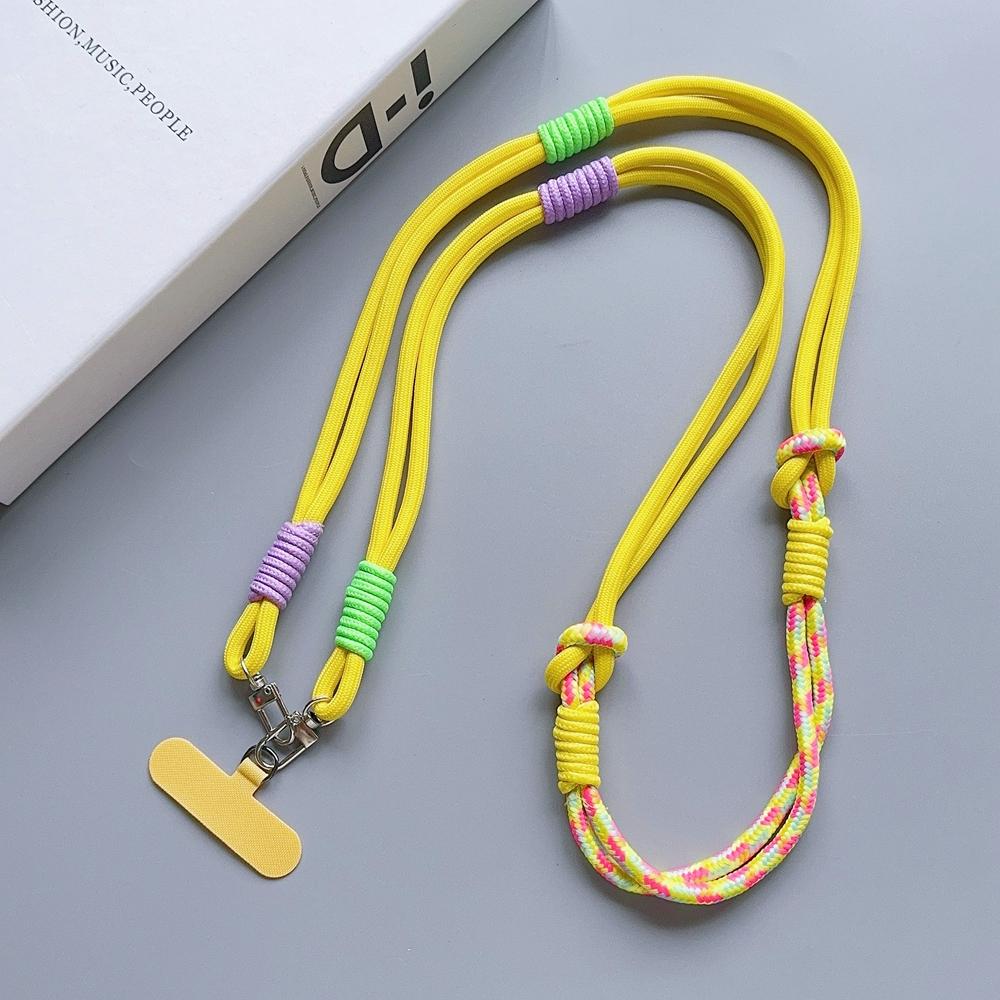 Suitable for Colorful Hanging Ropes, Girls' Diagonal Cross Straps, Anti Loss and Sturdy Hanging Straps, Keychains, Mobile Phone Hanging Ropes