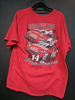 Band Vintage Vintage Y2K Nascar Tony Stewart T Shirt Size S M L XL 2XL 3XL 4XL Personalized Loose Cotton Short-sleeved Top